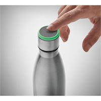 BOTTIGLIA IN ACCIAIO INOX CON PROMEMORIA